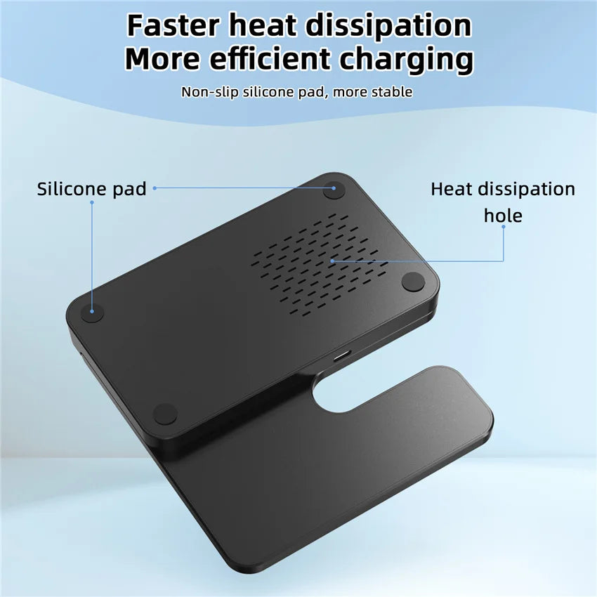 3-in-1 Wireless Charging Stand for iPhone 15/14/13 & Samsung Galaxy S22/S21, Watch 5/4/3, Buds – Fast Charging Dock Station