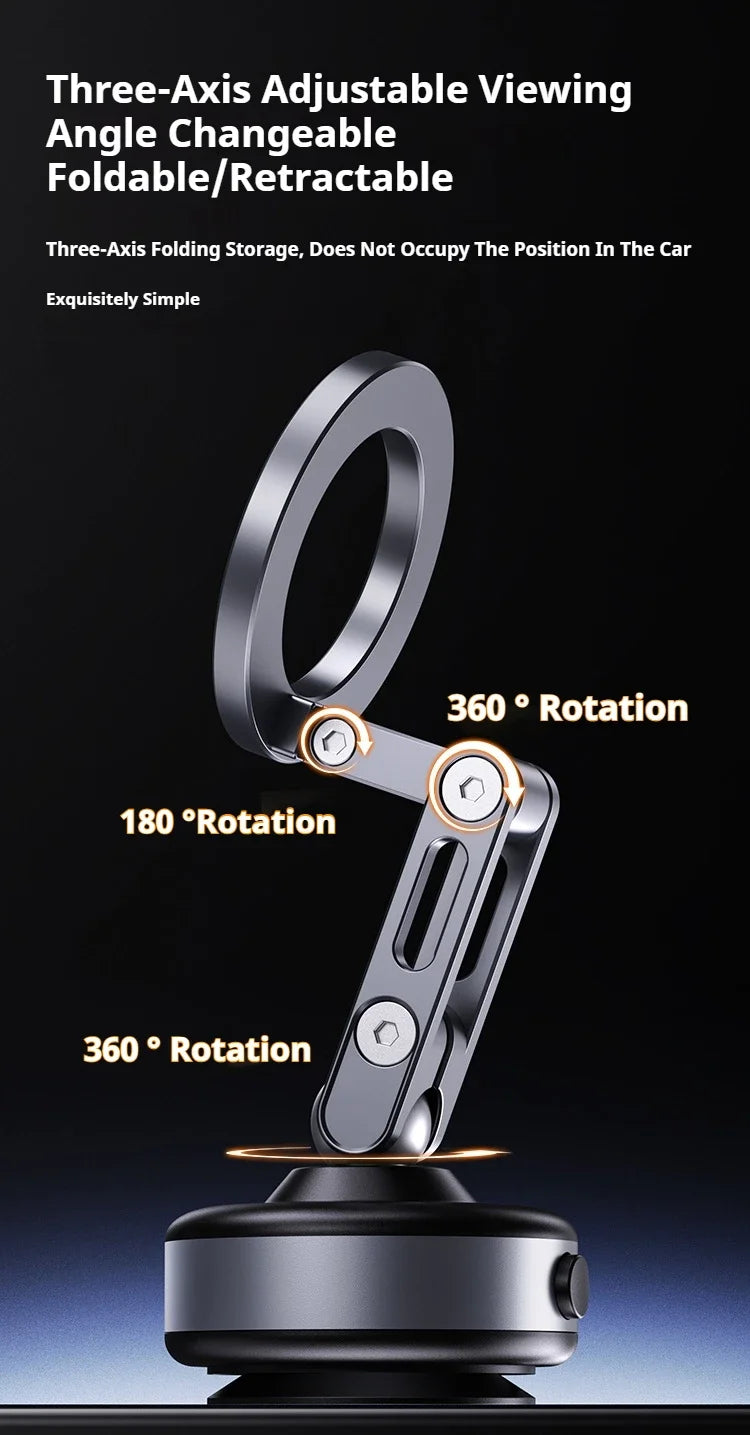 Car Magnetic Vacuum X94 & X93 Adsorption Bracket 360° Rotating, Electric Sucker Holder
