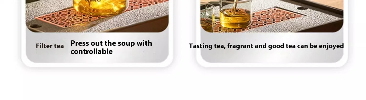 GIANXI Transparent Coffee Glass Mug – Stainless Steel Portable Handle, Drinkware for Home & Kitchen Use