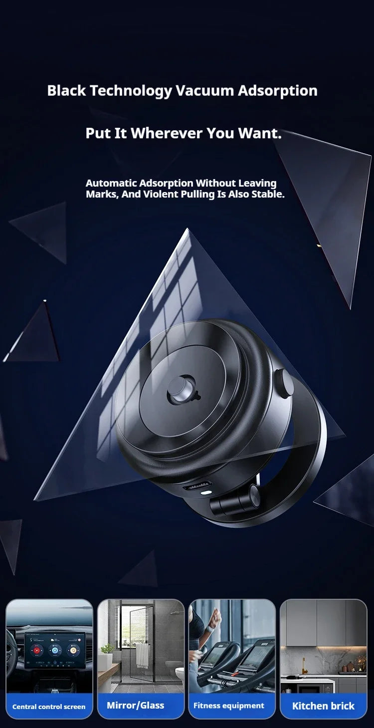 Car Magnetic Vacuum X94 & X93 Adsorption Bracket 360° Rotating, Electric Sucker Holder