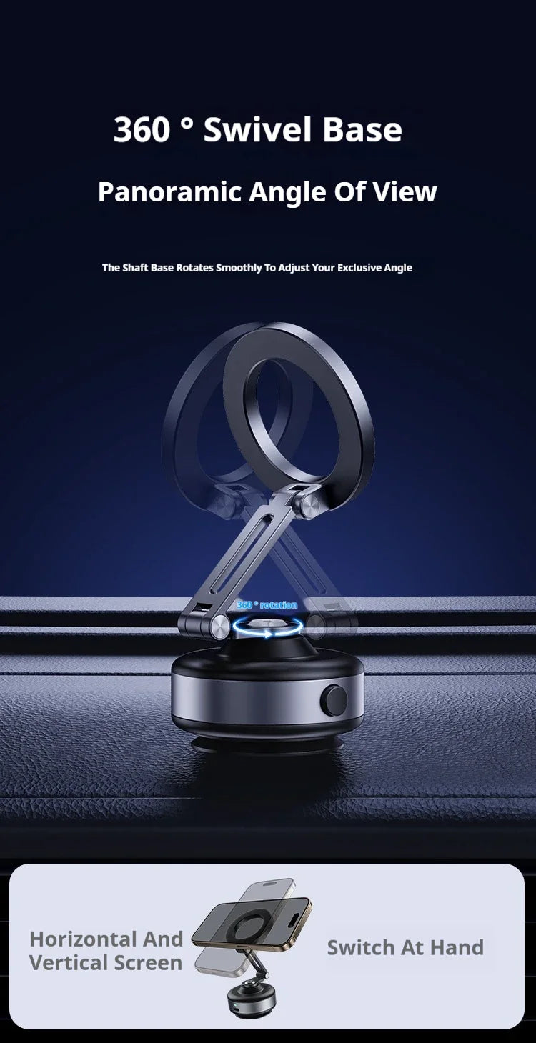 Car Magnetic Vacuum X94 & X93 Adsorption Bracket 360° Rotating, Electric Sucker Holder