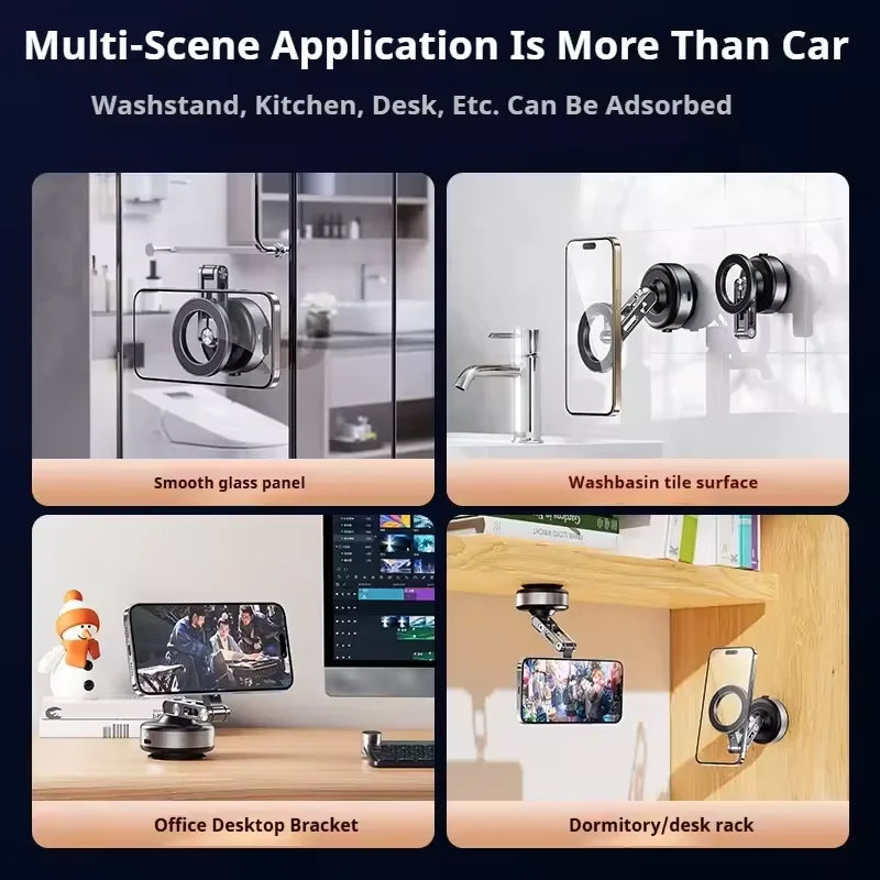 Car Magnetic Vacuum X94 & X93 Adsorption Bracket 360° Rotating, Electric Sucker Holder